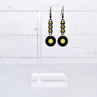 Retro Records Earrings