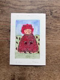 Her Mother The Mountain Storybook ‘Rose’ Original Painting