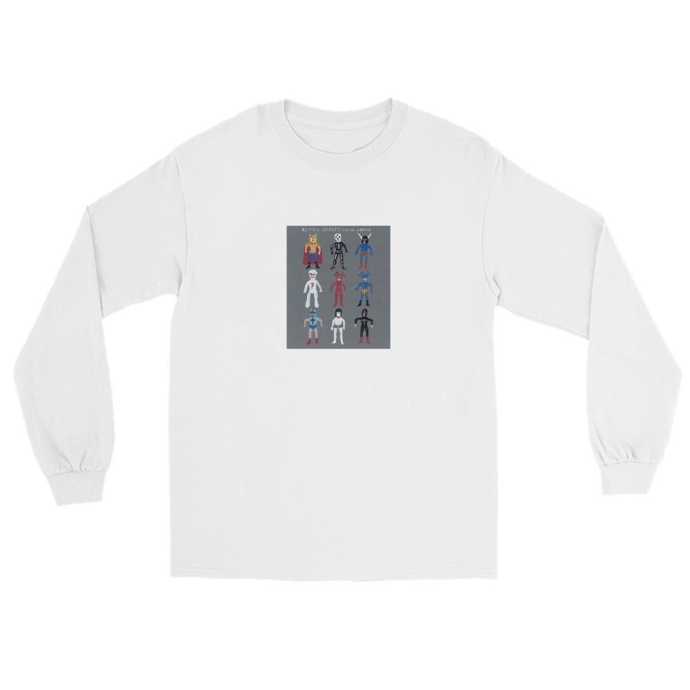 Image of ACTION HEROES FROM JAPAN LONG SLEEVE SHIRT