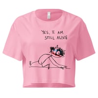 Image 9 of yes I am Women’s crop top 
