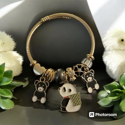 Image of Polar Bear 🐻‍❄️ Charm Bracelet 