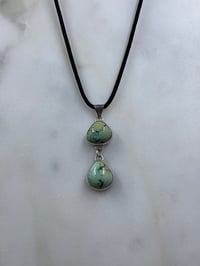 Image 1 of Blue Moon Turquoise Pendant 
