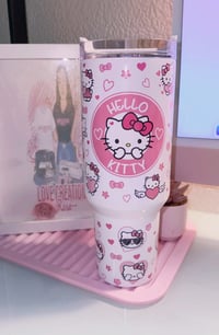 Image 1 of Kitty 40 Oz Tumbler 