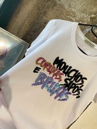 Image 3 of Camiseta bordada a man. CONXURO. Talla S corte chica. 