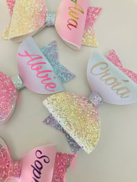 Image 3 of Personalise me rainbow glitter 