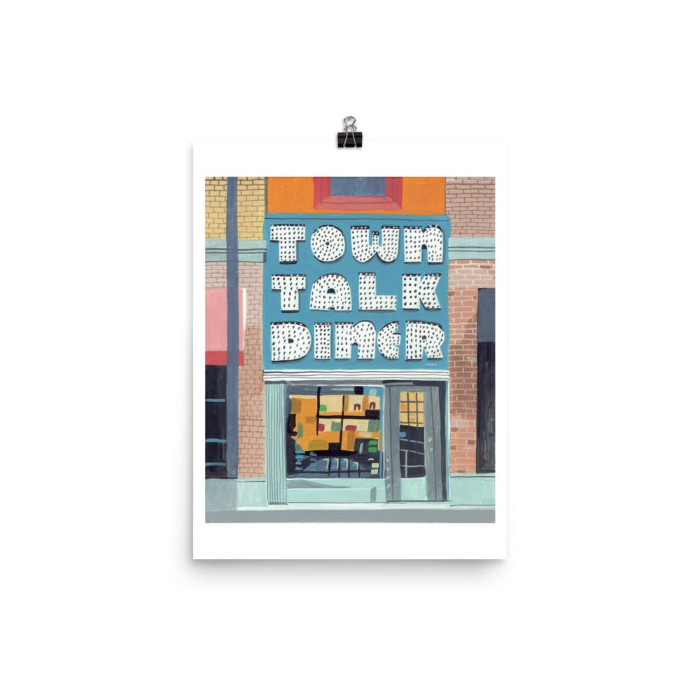 Image of TOWN TALK DINER POSTER