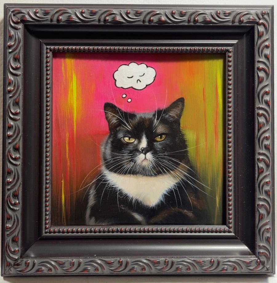 Image of "Grump II" Origianl painting 