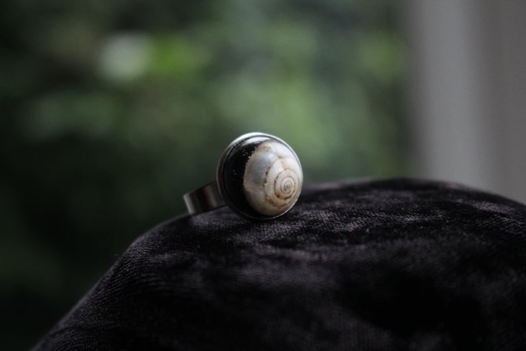 Dead Good snail shell ring Image 4