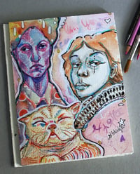Image 4 of County Fair Original drawing Cinnamon Thoughts Series 