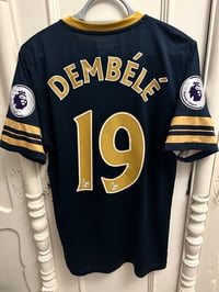 Image 8 of Tottenham Hotspur “DEMBÉLÉ 19” 2016/17 Away Shirt + PL patches (M)
