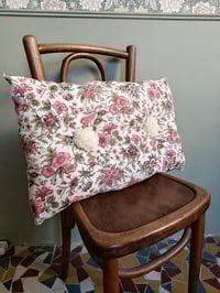 Image 1 of Coussin " Jardin de Louise "