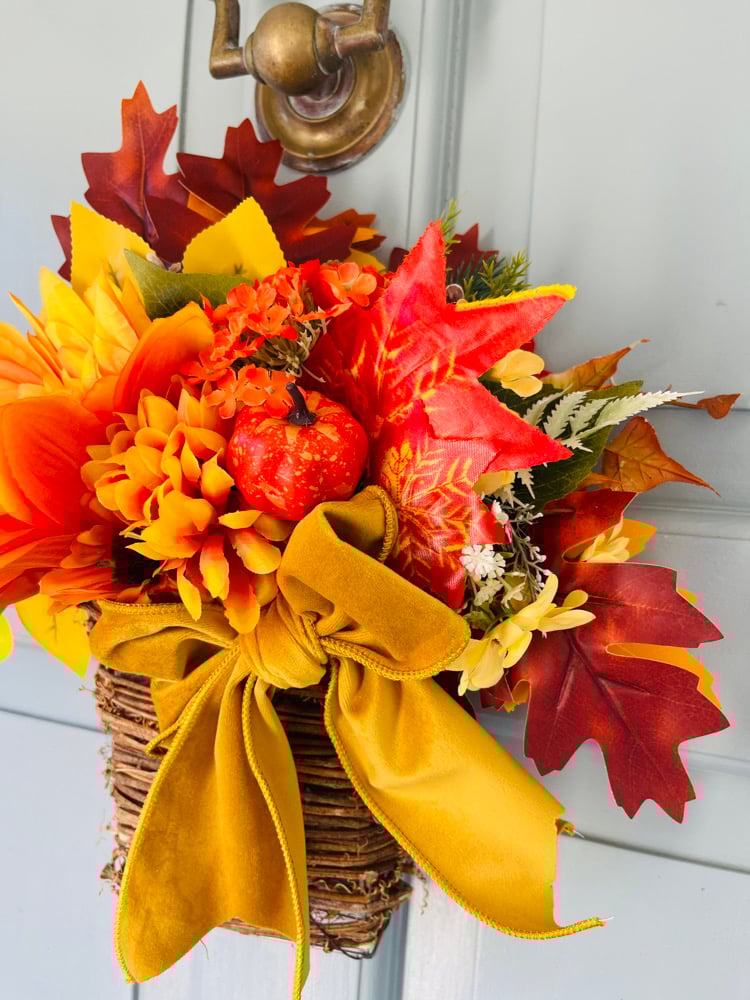 Image of Autumn Wall Basket 