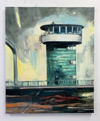 Image 2 of Painting / maleri / "Christianshavn – Malerdrømme og tankestreger – Brotårnet II"