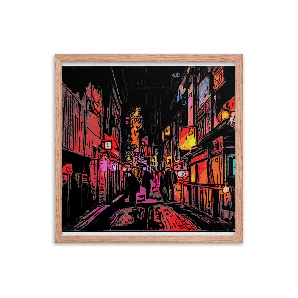 ZEN EXP - Chinatown I Framed photo paper poster