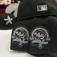 Image 3 of New Era 59Fifty Black Metallic Pewter 
