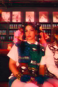 Image 1 of COLORFUL AIRBRUSH TEE