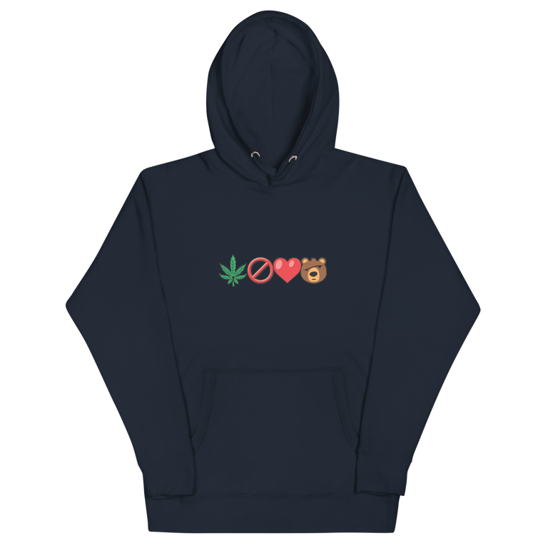 Stoner No Care Bear Hoodie Image 4