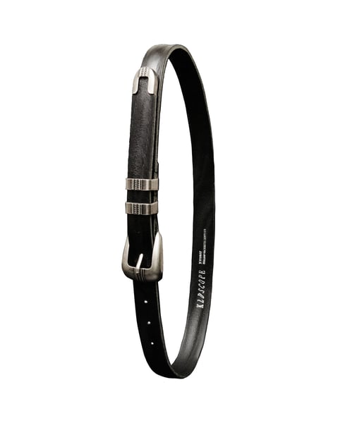 Image of KLDSCOPE - Johnny Leather Belt (Wave)