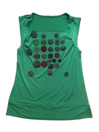 GREEN PINZ TOP