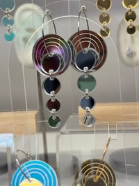 Image 6 of Náušnice Bubbleline barevné zrcadlové L