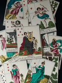 Jeu de cartes mythologique, fac similé de Grimaud de 1983, d’un jeu du XVIIIEME siècle. 