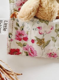 Image 3 of Tiny Plush bunny - Rose antique