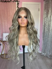Image 1 of human hair brown highlights (ready to ship) 