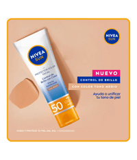 Image 2 of Nivea Protector Solar Con Color Tono Medio 50ml
