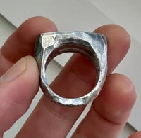 Image 2 of Pewter ring size O