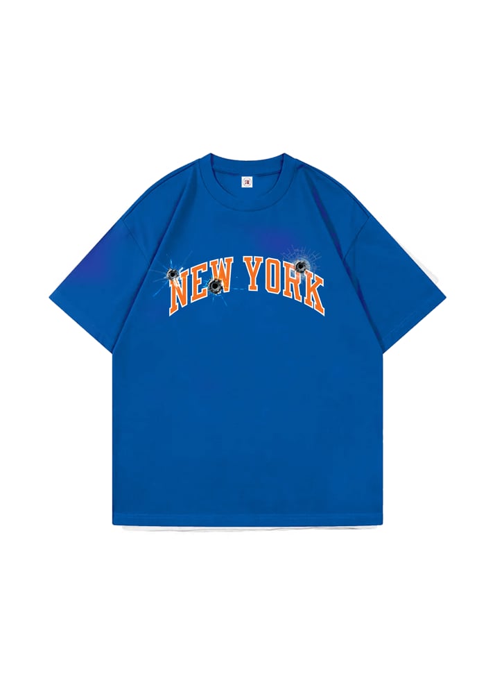 Image of BULLET HOLE NY (BLUE)