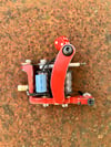 Handmade one-off - LUCKY RED BULLDOG - medium liner 5-11