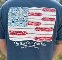 Image 1 of Oh Say Can You Sea Short Sleeve Pocket Tee 