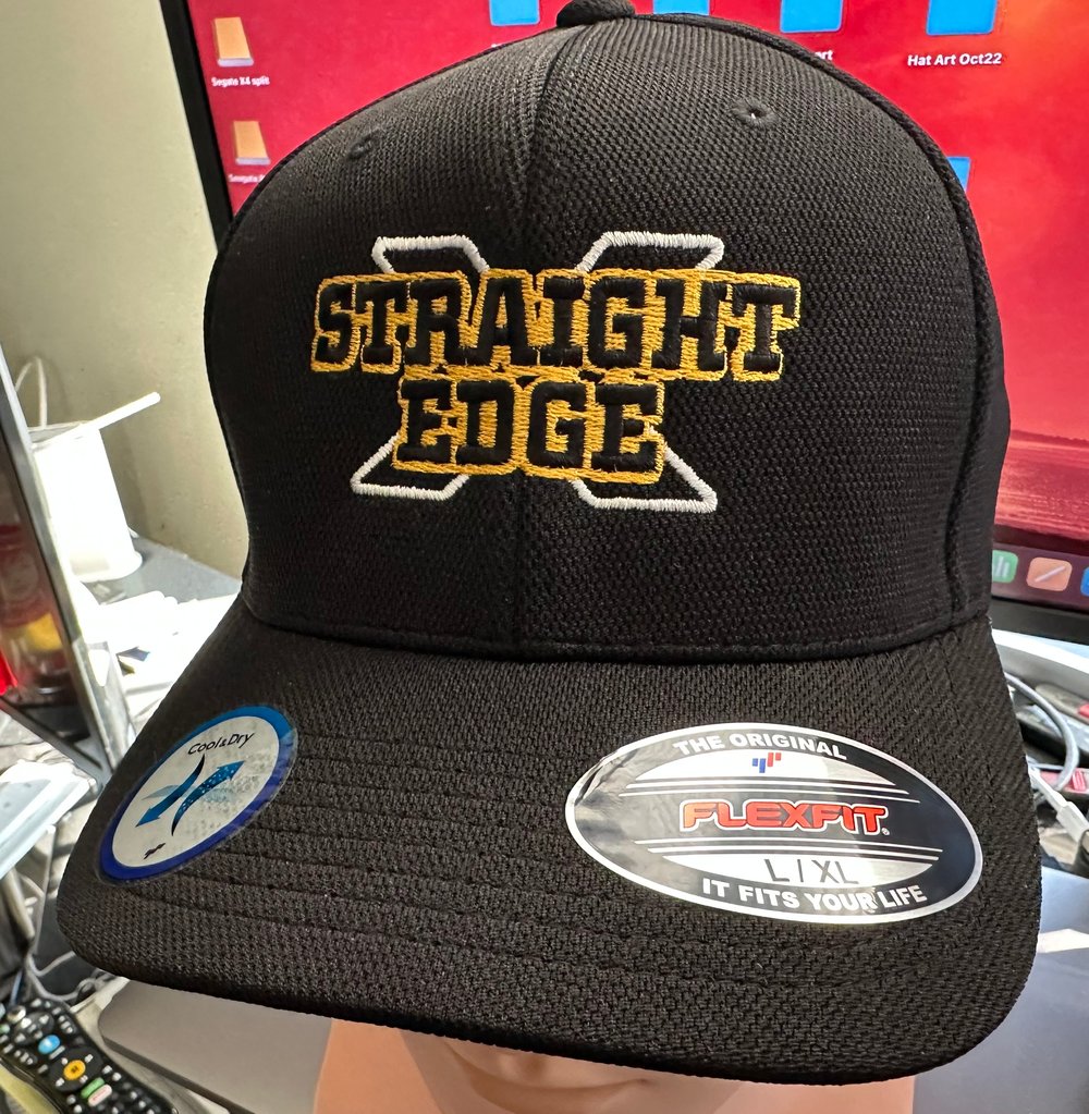 Limited Edition “Straight Edge” Flexfit fitted Hat