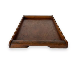 Image of WOODEN WAVE TRAY - SMALL