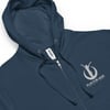 PFJE Embroidered Fleece Zip Up Hoodie