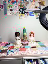 Image 5 of RESERVED FOR ALLISON ART DOLL TREE TOPPER