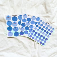 Image 1 of Blueberry stickers