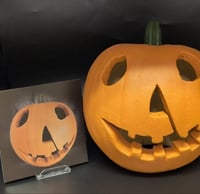 Image 1 of A5 1978 Halloween pumpkin print 