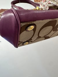 Image 3 of Vintage Coach Signature Hamptons Handbag