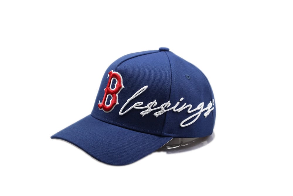 Image of BLE$$ING$®️ NAVY HAT