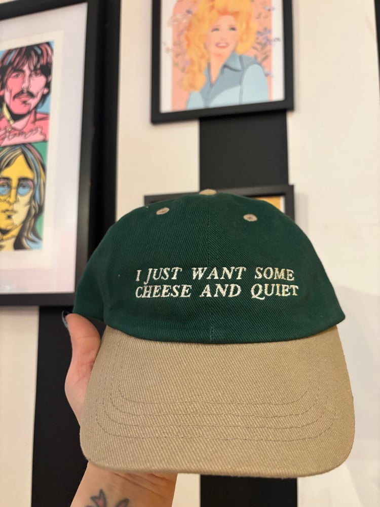 Image of cheese and quiet cap
