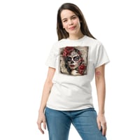 Image 3 of Sugar skull 1 Unisex classic tee