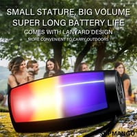 Image 3 of Bluetooth RGB Wireless Speaker with LED Lights Portable Stereo