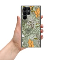 Image 13 of Art Nouveau Inspired Soft Multicolor Boho Floral Sketch Clear Case for Samsung®