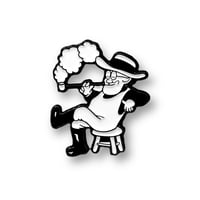 Farmer Alfalfa Enamel Pin