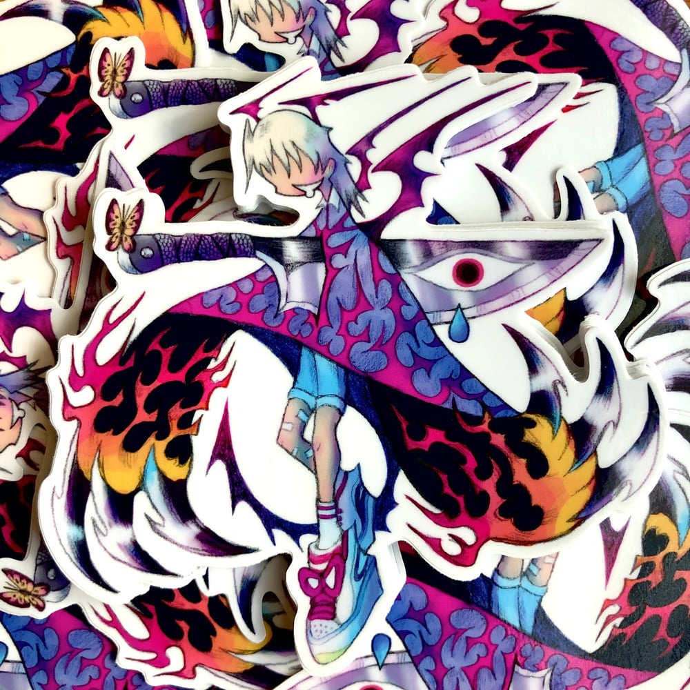 Image of Butterfly Blade Boi Sticker