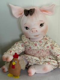 Image 1 of Petra, 21” Piggy Girl