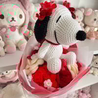 Image 3 of Snoopy Bouquet Crochet