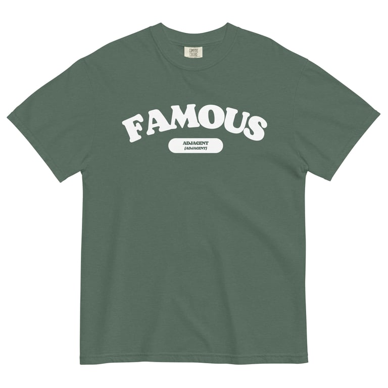 Famous Adjacent (Adjacent) T-shirt Image 5