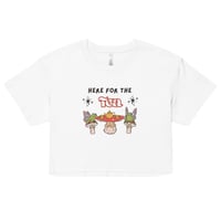 Image 1 of "Here for the Tea" Crop top